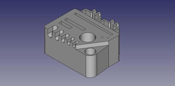 Ender 5 Tool Holder (snap on)