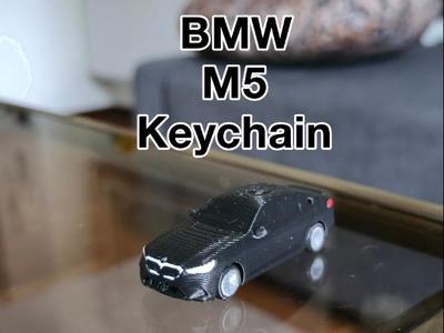 BMW M5 Keychain (working wheels)