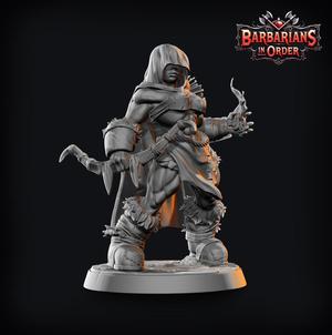Miniature dungeons and dragons Barbarian Archer