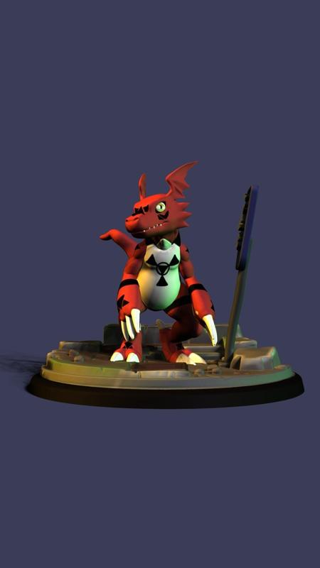 Crimson Fury: Guilmon