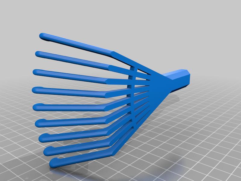 Mini rake (back scratcher)