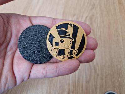 Pikachu (Baseball edition) Pokemon coin
