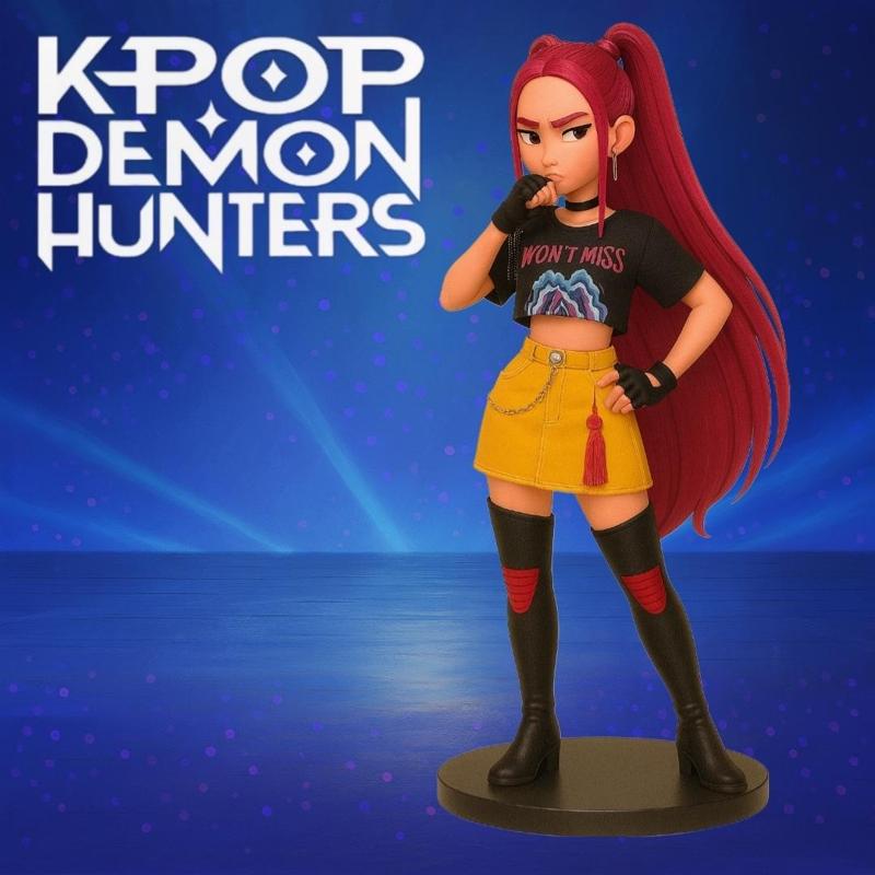 Mira - K-Pop Demon Hunters (STL) | 3D Printable Anime Fighter Figure for FDM