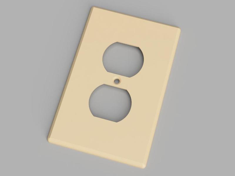 Outlet Plate 1 Gang