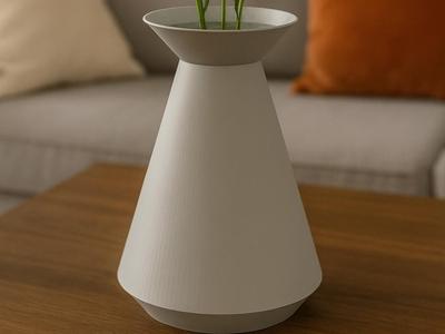 Elegant Cone Vase – modern & simple