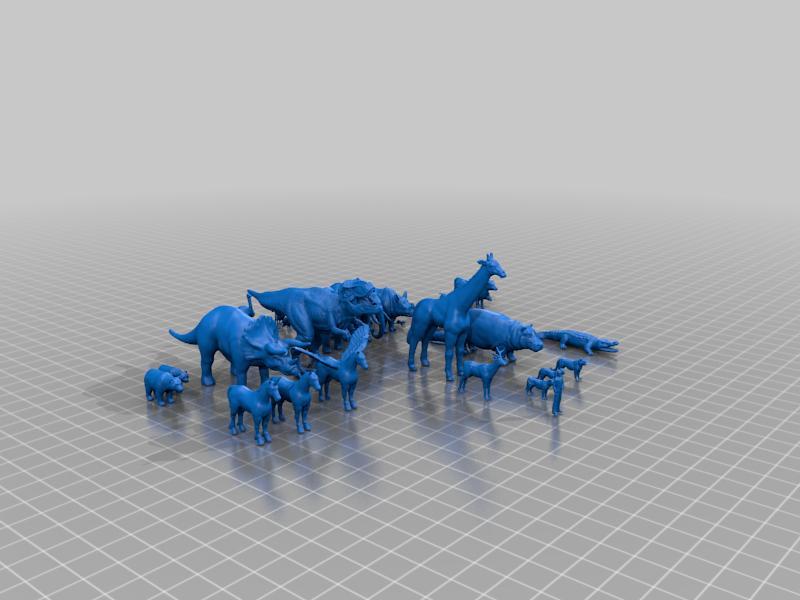 Ho scaled animals 1/87 scale