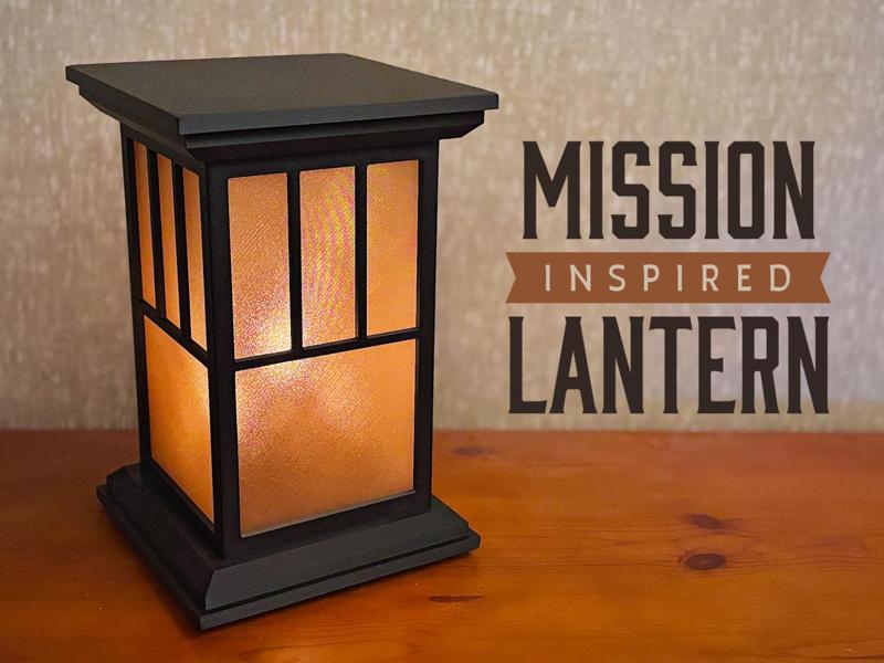Mission Inspired Lantern