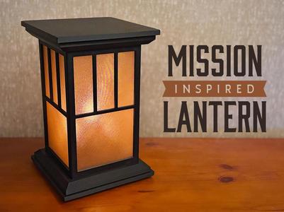 Mission Inspired Lantern