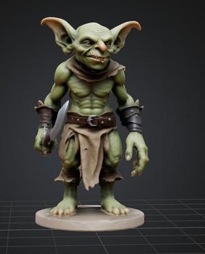 Goblin Warrior Model