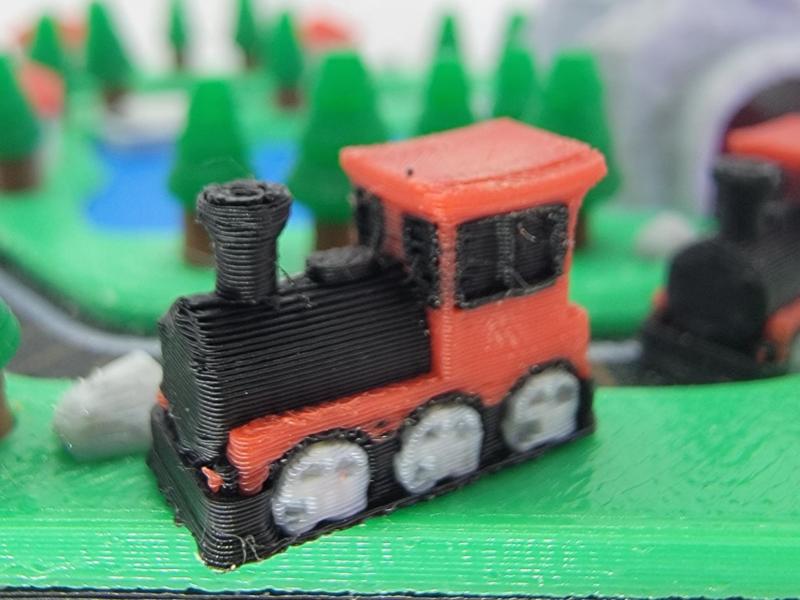 Replacement locomotive for BamBam's Mini Train
