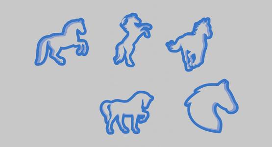 HORSE COOKIE CUTTER