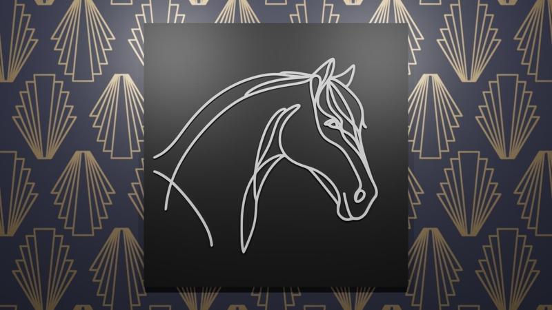 WALL DECORATION HORSE