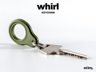 whirl ⬝ KEYCHAIN