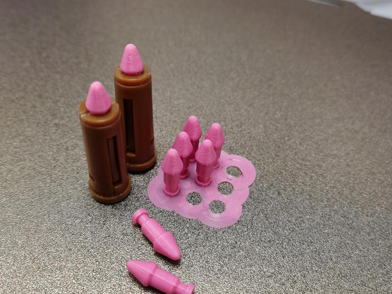 ZP-5 Revolver Toy Gun Bullets (Bullet Freedom from Now On)