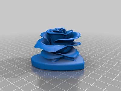 rose heart