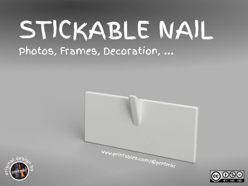 Stickable Nail