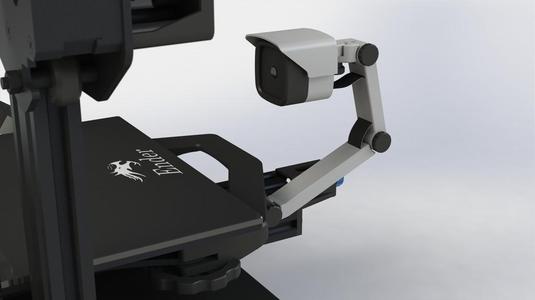 Handle and Raspberry Pi Camera Mount for Ender 3 v2