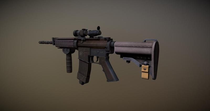 M4A1 Carbine Gun Gaming Props