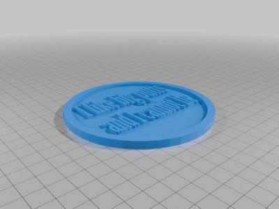 Disc golf mini/coaster