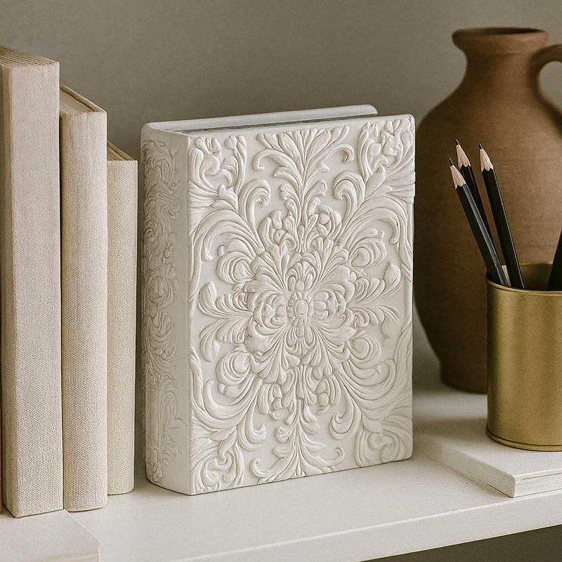Raven Book Nook Book End Storage Box