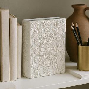 Raven Book Nook Book End Storage Box