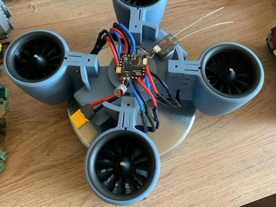 Quadcopter Drone 50mm EDF
