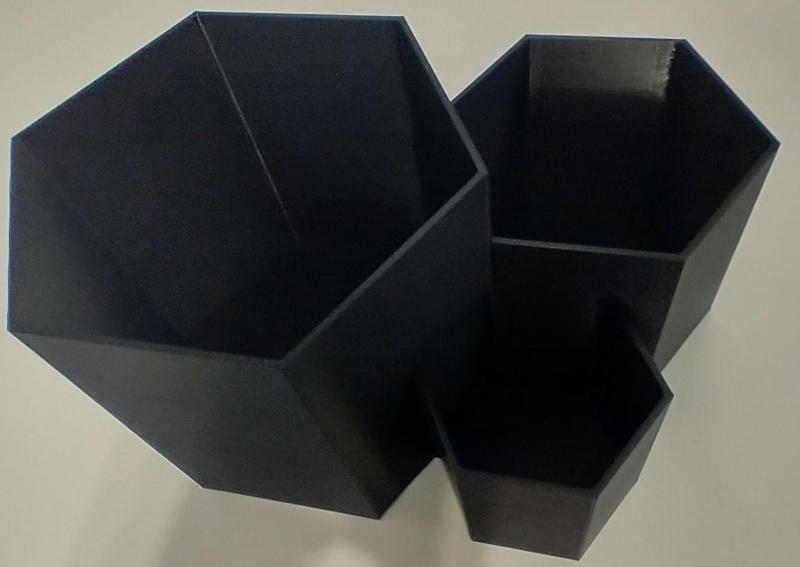 Parametric Hexagonal Desk Organizer / Pencil Holder