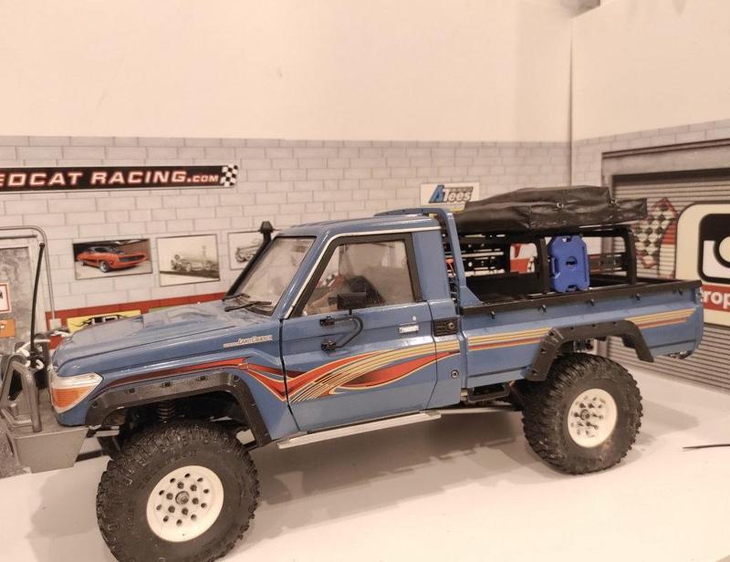 carrier in the back for TLC70 pick up