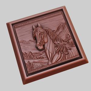 Horse Animal 3D Model for CNC Router Laser & 3D Printer