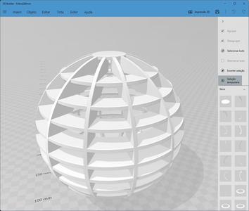 Esfera Modelo para CNC