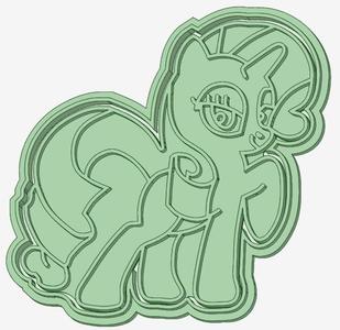 My Little Pony 2 cookie cutter