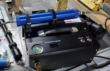 PCP Air Gun Accessories, filter mount, hose clip, adapter caddy