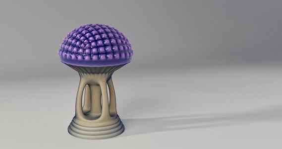 Stylized Mushroom