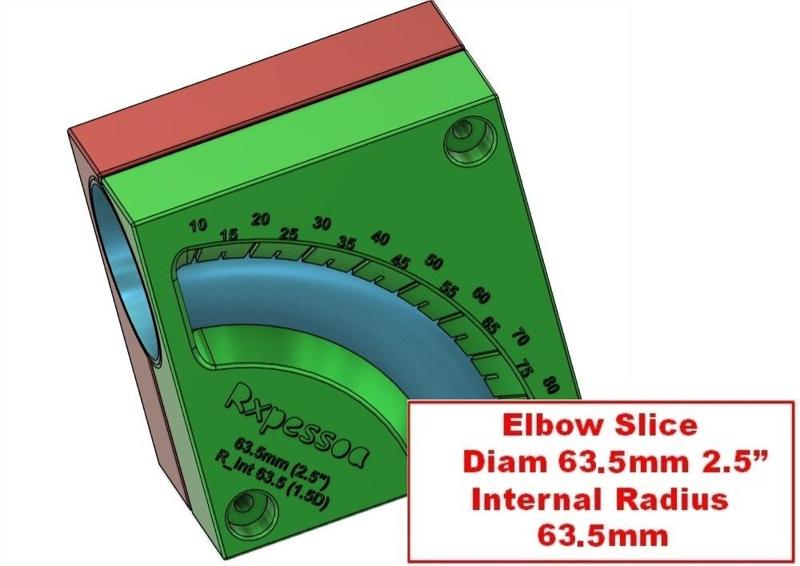 Elbow Cut  (D63.5mm 2.5" Rint63.5) Cutting Tool Holder