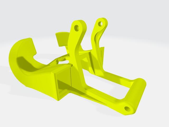 Biqu H2 V2s dual 5015 blower fan duct