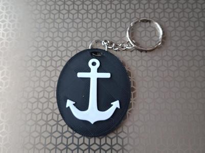 Anchor Keychain