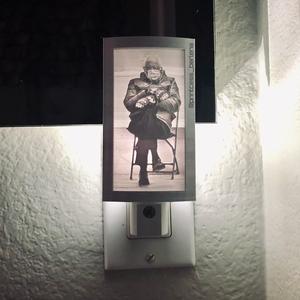 Bernie Sanders Nightlight Lithophane