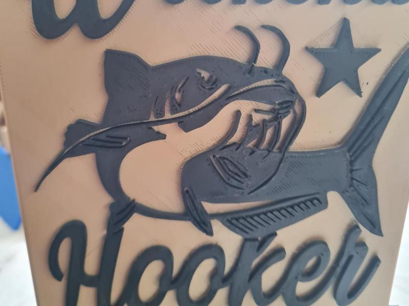 Fathers Day Fishing Plaque