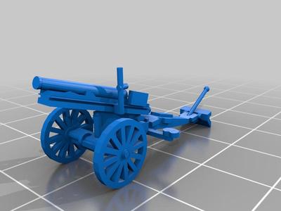 1-100 WW2 Italian Cannone da 65-17