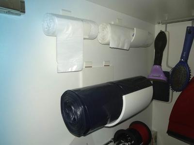 Trash Bag Roll Holder