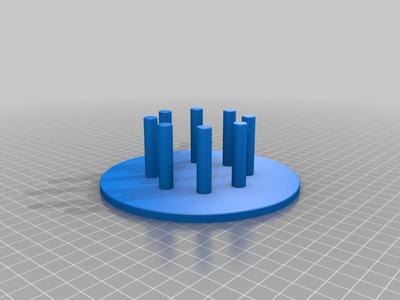 5" Orbital Sandpaper Organizer
