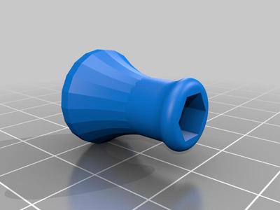 Ergonomic Hex Screwdriver Bit Handle
