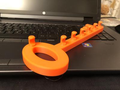Fusion 360 Designed Key Hanger/Holder