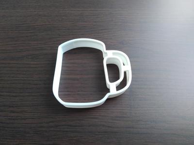 Pint of beer - Christmas Linzer / cookie / gingerbread cutter