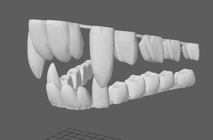 Fursuit teeth - version 1