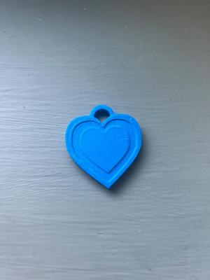 Heart keychain