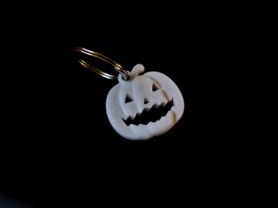 Halloween Pumpkin Keychain - Decoration