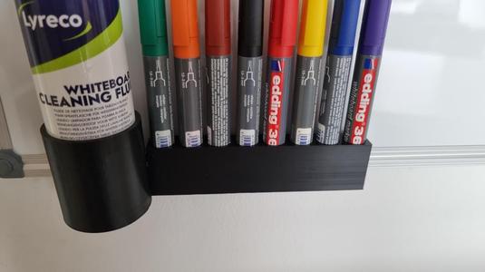 Whiteboard Marker & Cleaner Holder