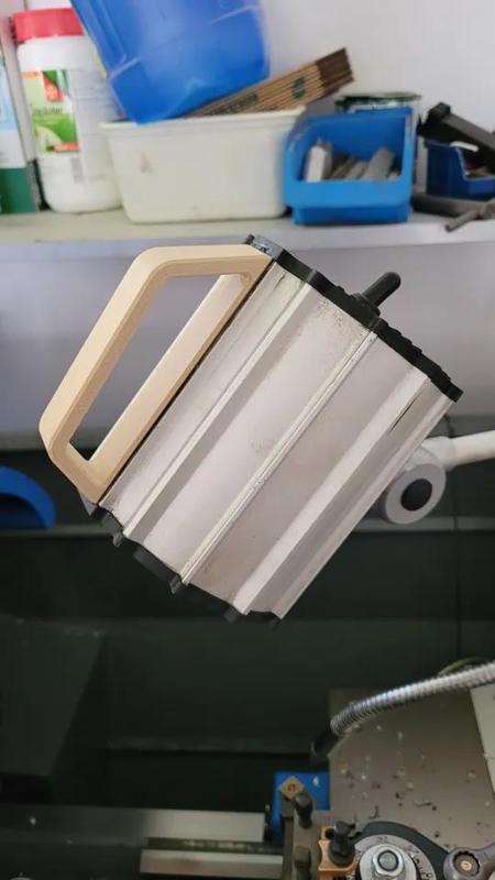 Griff für Arbeitsscheinwerfer Drehbank Hans Schreiner   