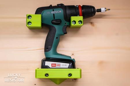 Wall Holder for Drill (Designed for Bosch AdvancedImpact 18)   